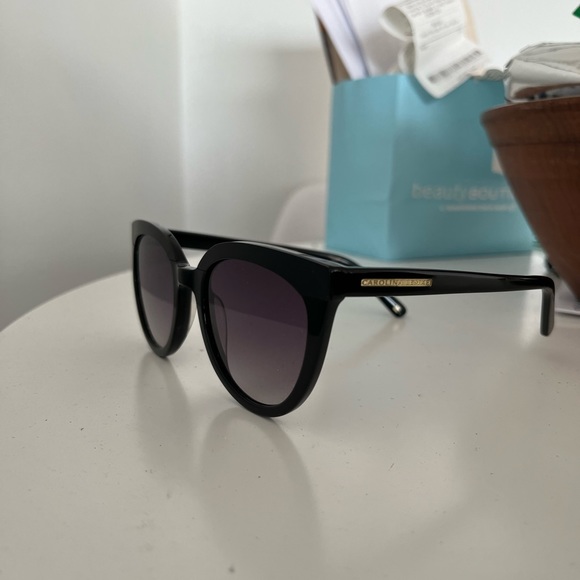 Carolina Lemke Plush Sunglasses with Case - Picture 2 of 6